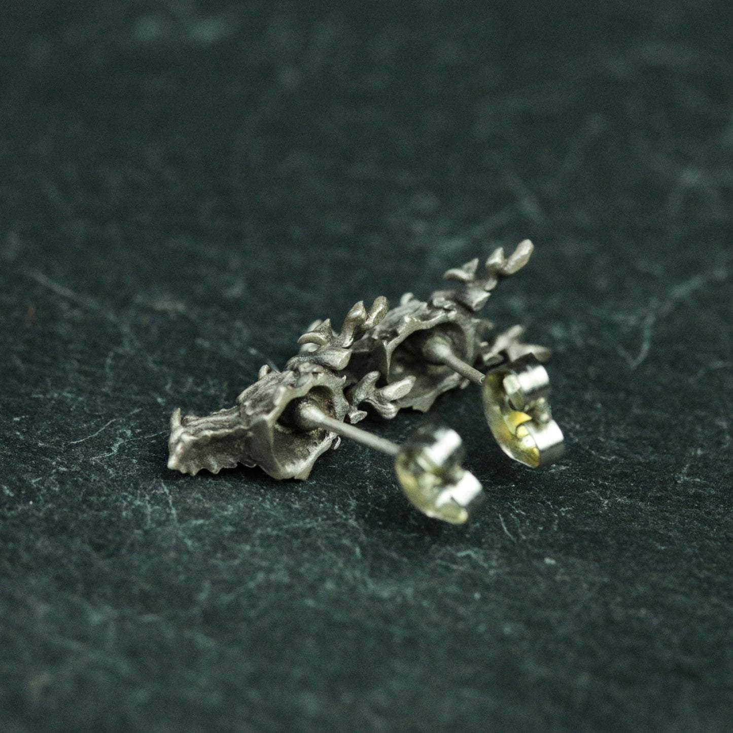 Dragon Head 925 Sterling Silver Earrings, Dragon Silver Jewelry, Chinese Dragon Earrings - Handmade