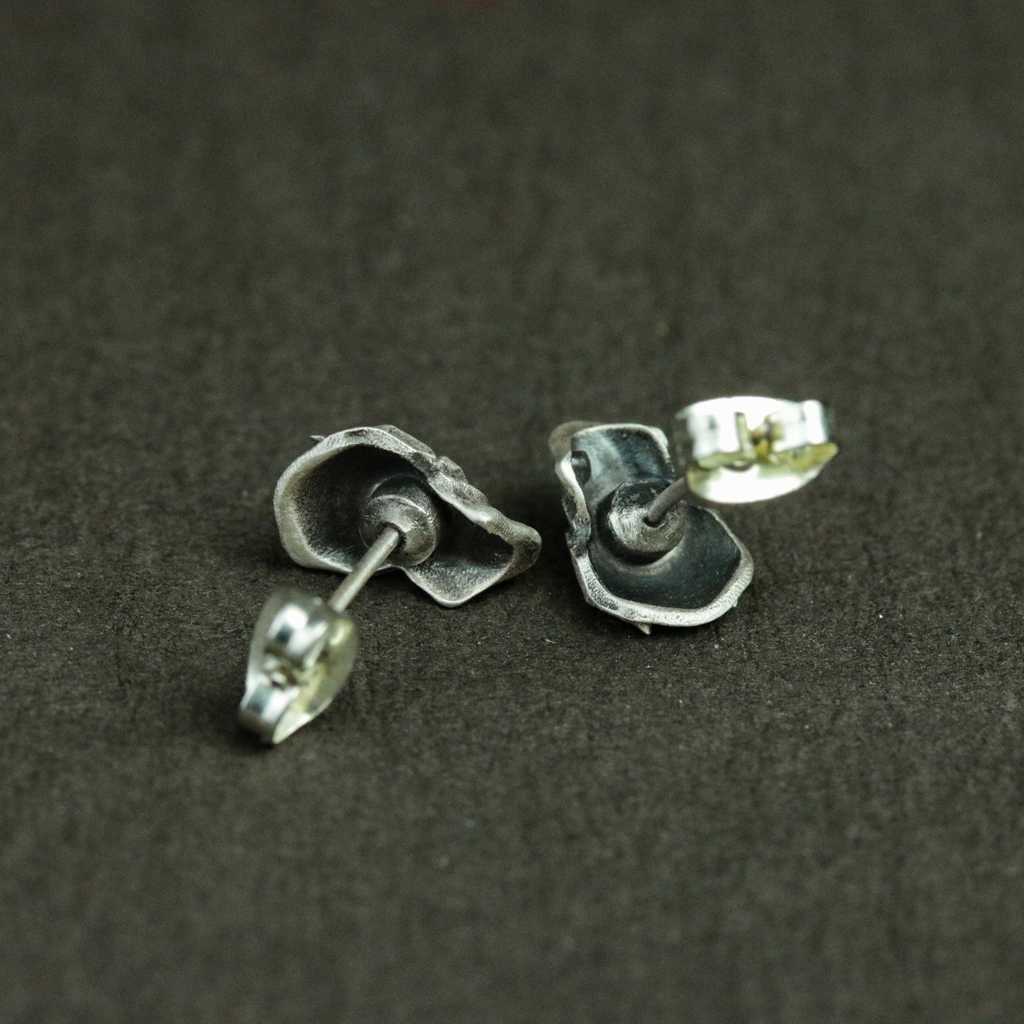 Invaders 925 Silver Earrings, Alien Mask Silver Earrings, Alien Warrior Decorative Gift Earrings - Handmade