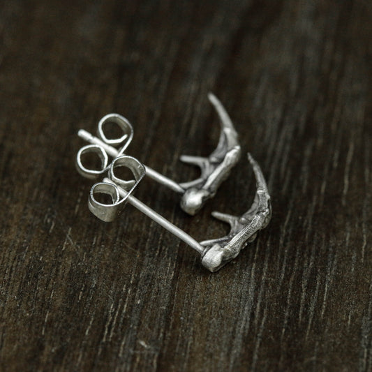 Devil Wings 925 Silver Earrings, Bat Wings Silver Earrings, Personalized Silver Jewelry-Handmade Gifts