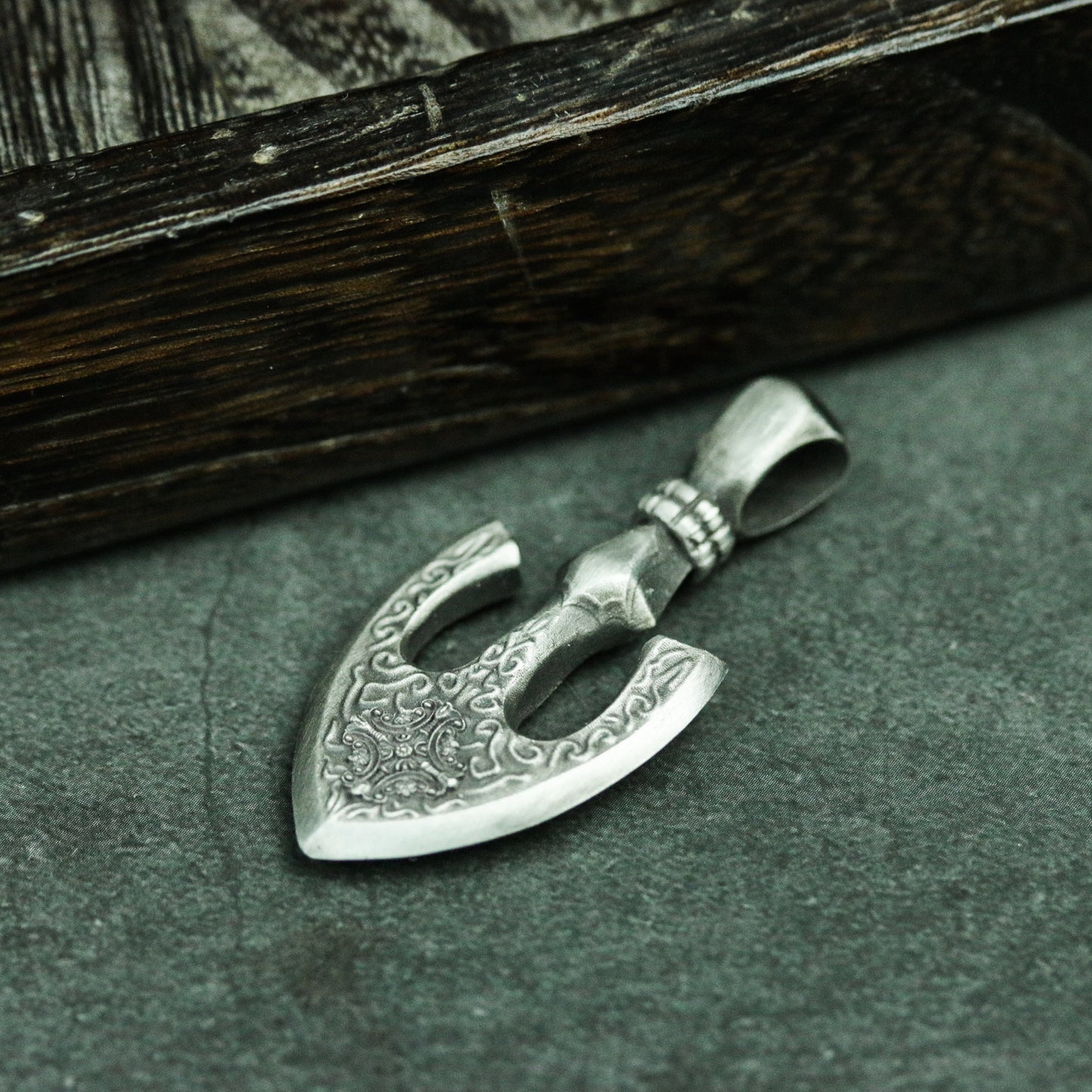 Arrow of Holy Light - Cross Arrow of Believers - 925 Silver Pendant Necklace - Unique Handmade Silver Pendant