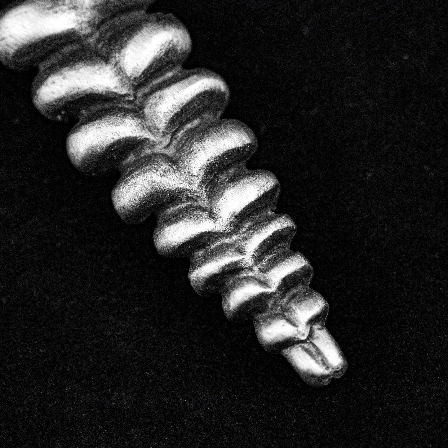rattlesnake sterling silver pendant, silver necklace, silver bone, spine necklace, bone silver, handmade accessories spine silver jewelry