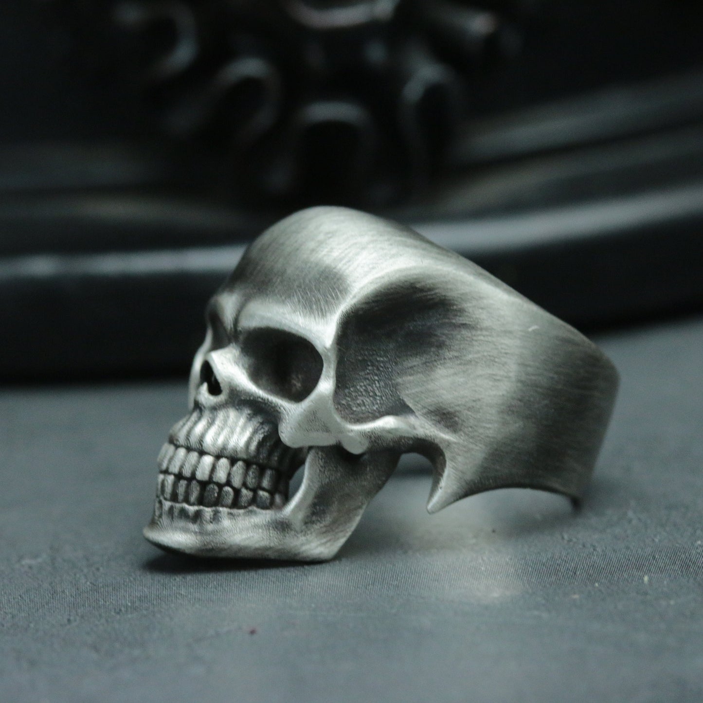 925 silver Skull Ring Keith Richards ring Brass Craftsman keith richards Making Jewelry