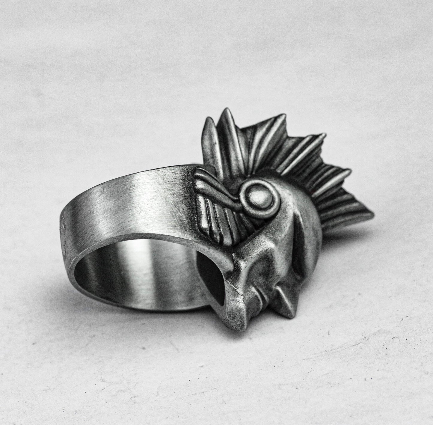 Last Mogan Jewelry - Men's Rings - Antique Silver Rings - Personalized Rings - Handmade Rings