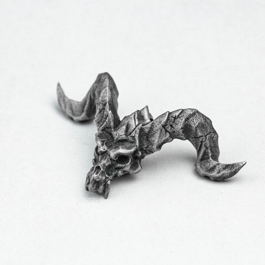 Skull Necklaces - Dragon Necklaces - Dragon Silver Pendants - Sterling Silver Finished Jewelry - Handmade Men's Rings