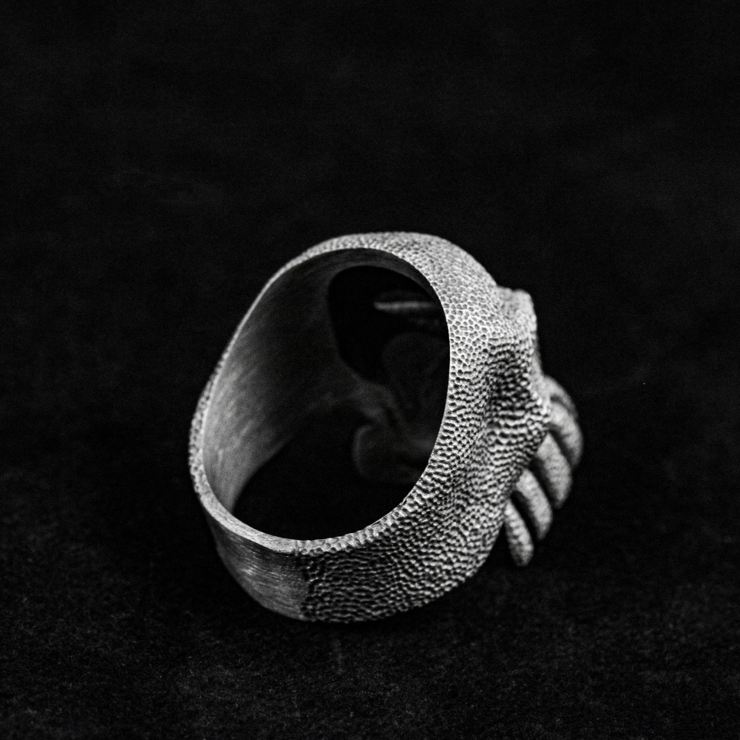 Skull Rings For Men - Gothic Jewelry - Unisex Rings - Sterling Silver Skull Rings For Women Men - Punk Rings