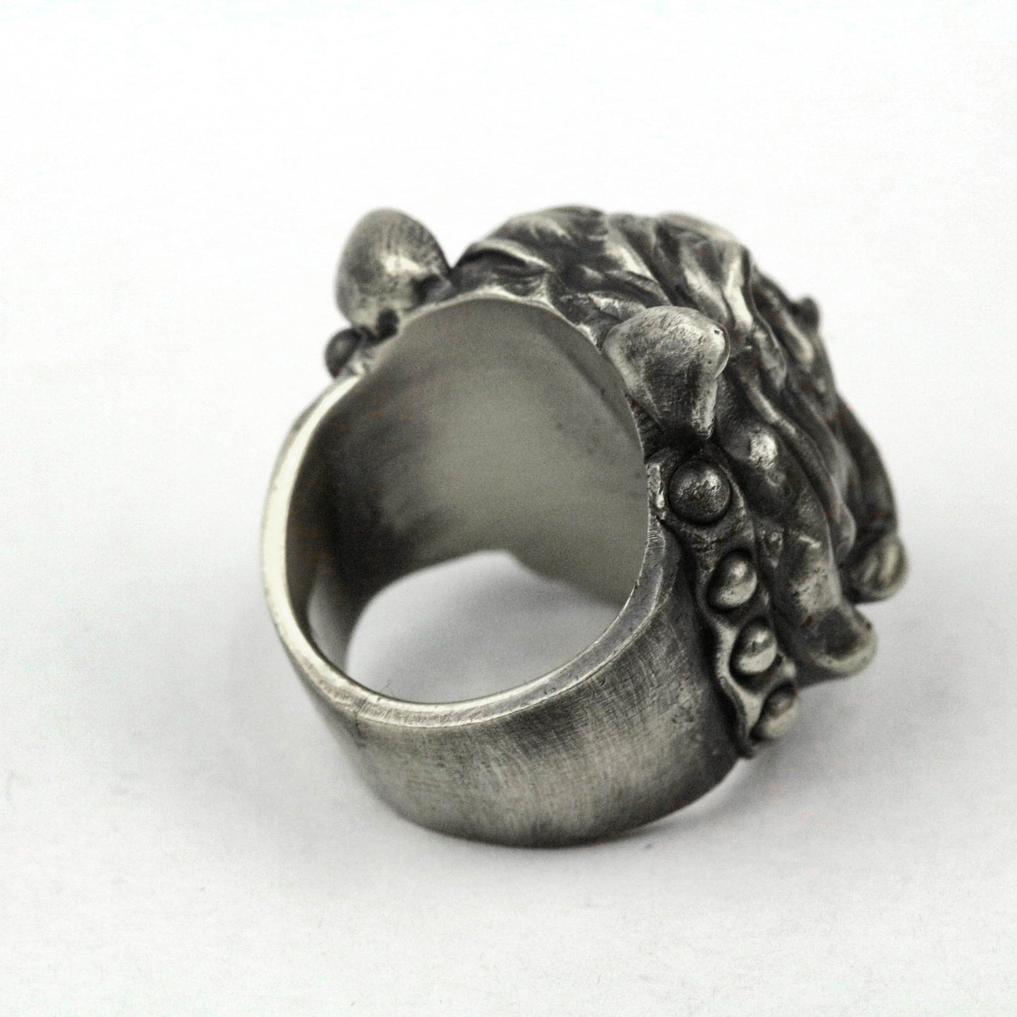 925 silver Bulldog ring, English bulldog ring, French bulldog ring, brass handmade jewelry