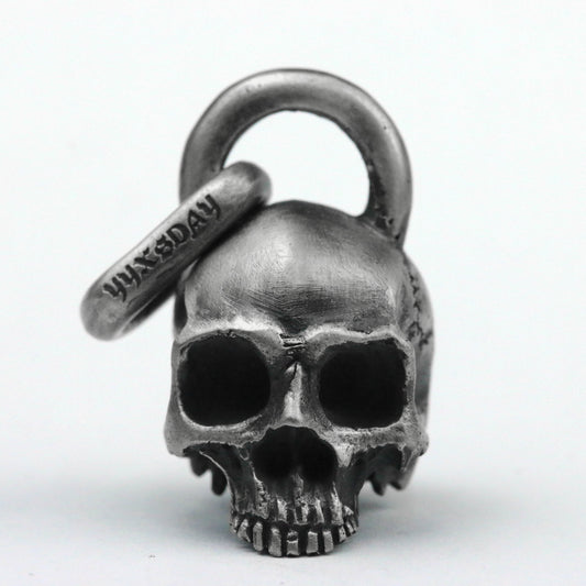 925 silver skull pendant/gothic style pendant/Dark style skull pendant key chain pendant handmade jewelry