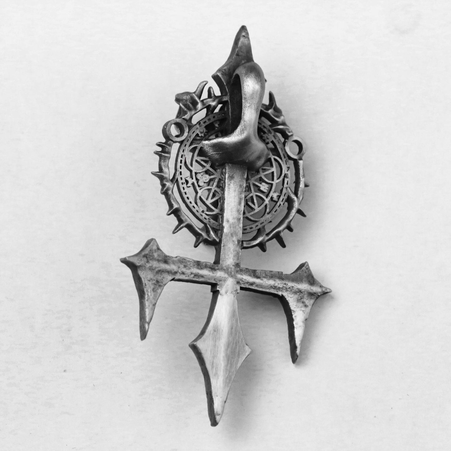 925 silver goat head trident Poseidon pendant, trident necklace, sailor pendant, gift for sailors, sailor pendant, trident amulet
