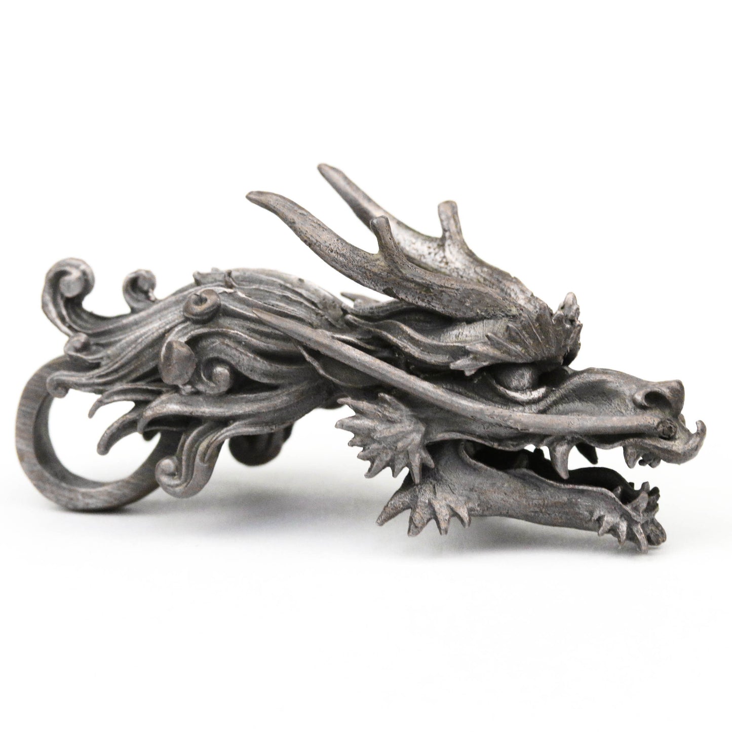 Dragon pendant, dragon head pendant, dragon king pendant, evil dragon necklace, men's dragon handmade jewelry