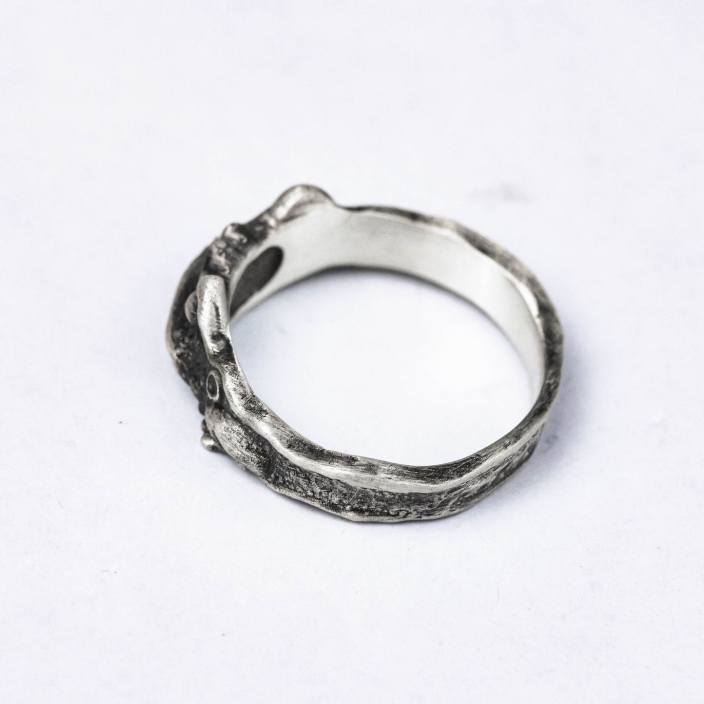 925 silver Frog prince copper ring jewelry, brass ring frog couple personality froschkönig frosch jewelry handmade custom jewelry