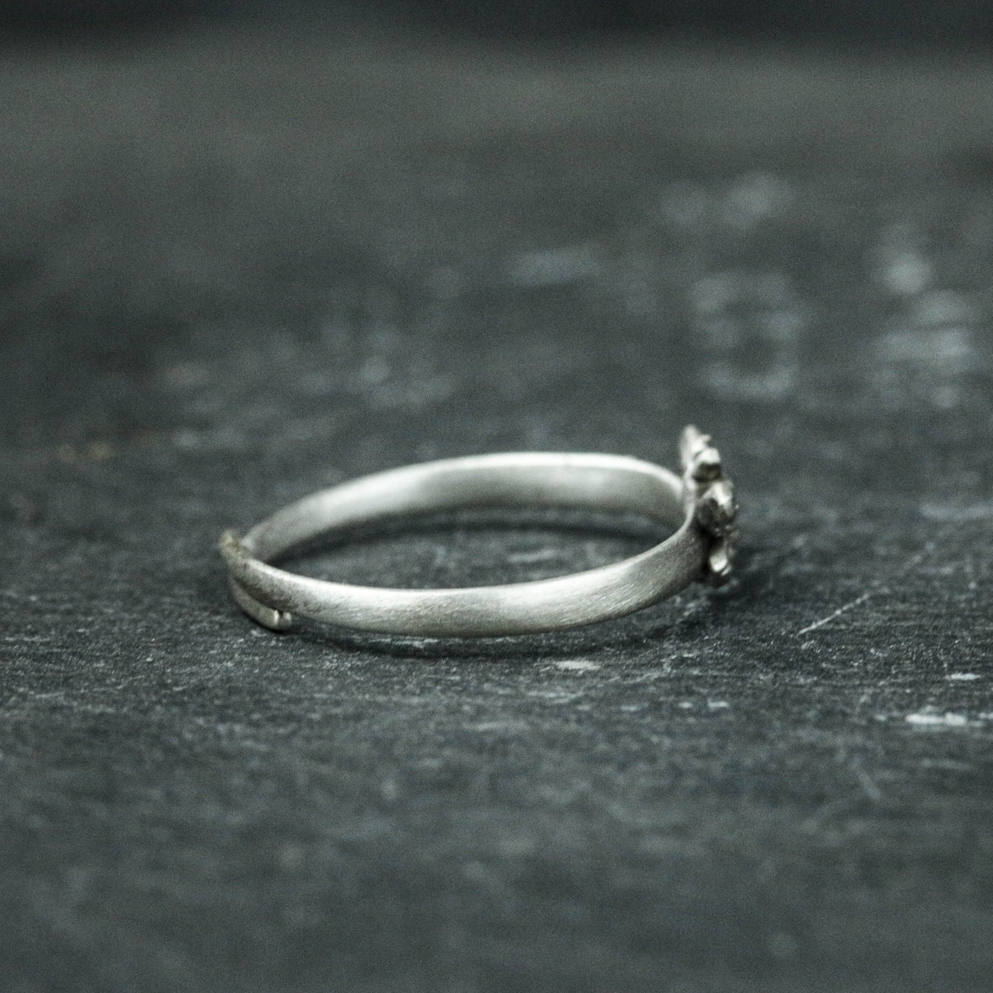 925 sterling silver bee rings, small bee rings, minimalism, honey handmade rings - Handmade