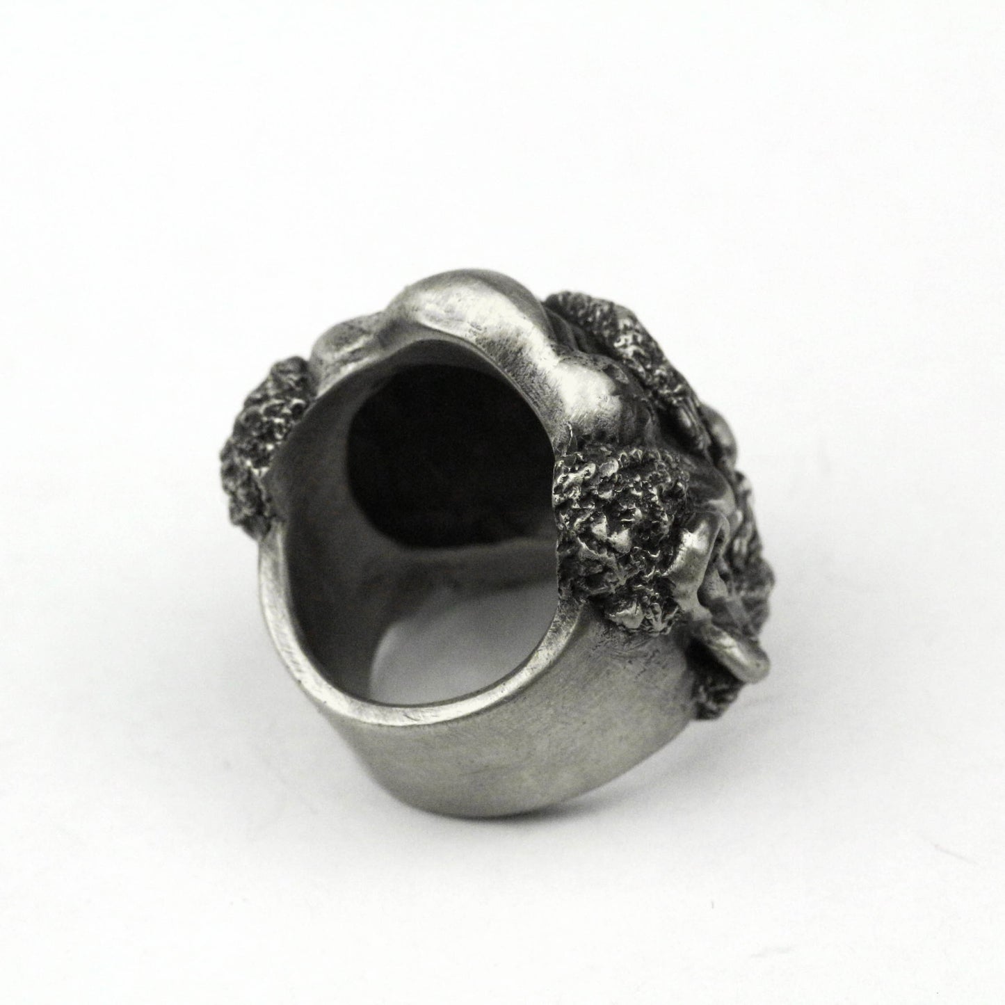 925 Silver Dharma ring, Chinese style Buddhist ring, mythological jewellery, protector jewellery
