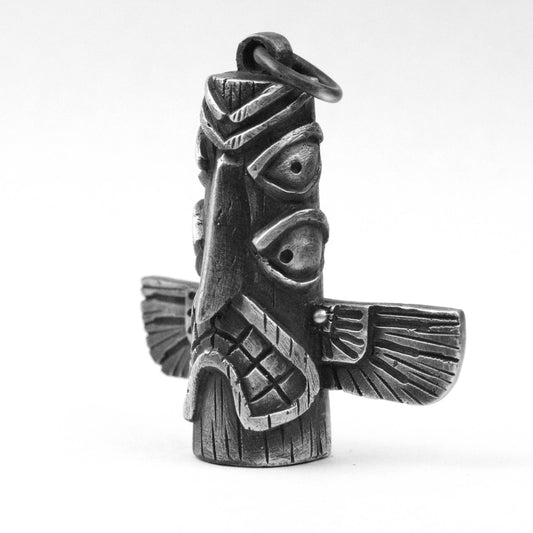 925 silver Maya Indian Smiley Totem Rain God Pendant,Vintage Brass key chain pendant handmade jewelry