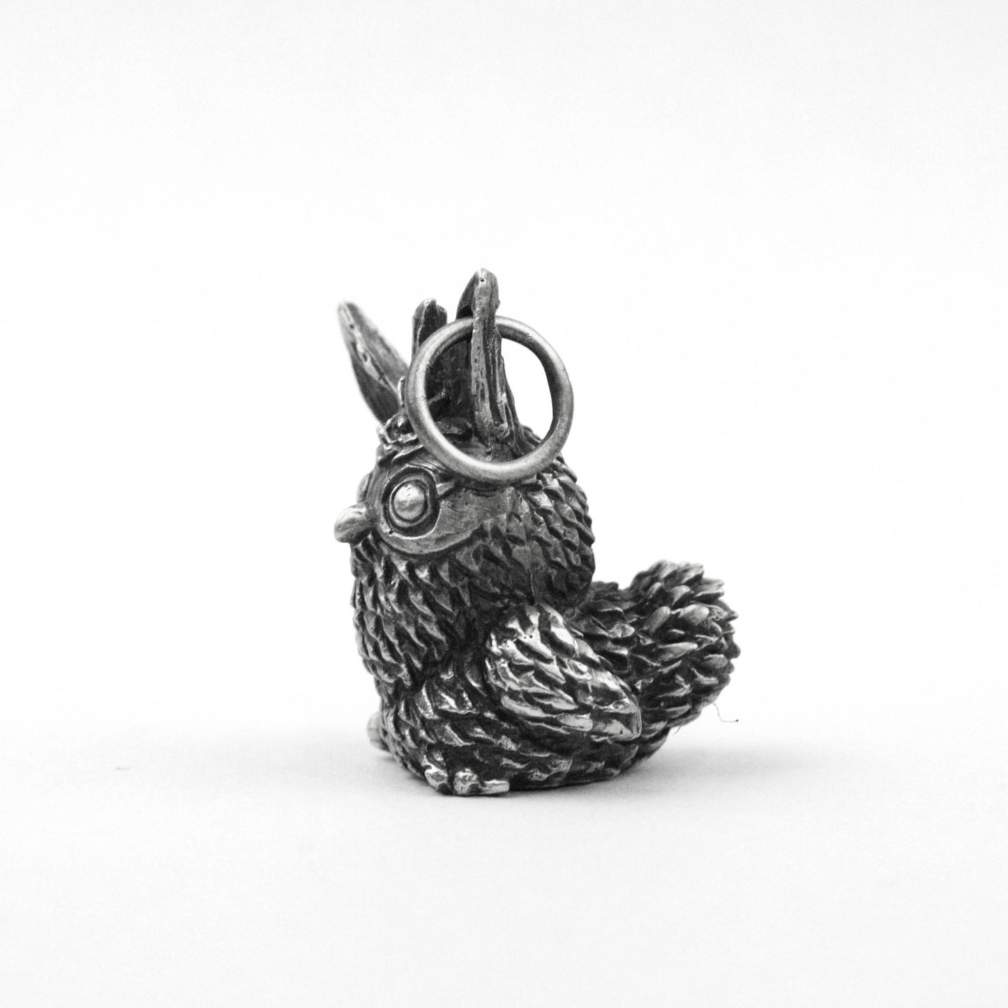 Owl pendant, bird pendant, animal pendant,Realistic modeling cute animal pendant,Vintage Brass pendant handmade jewelry