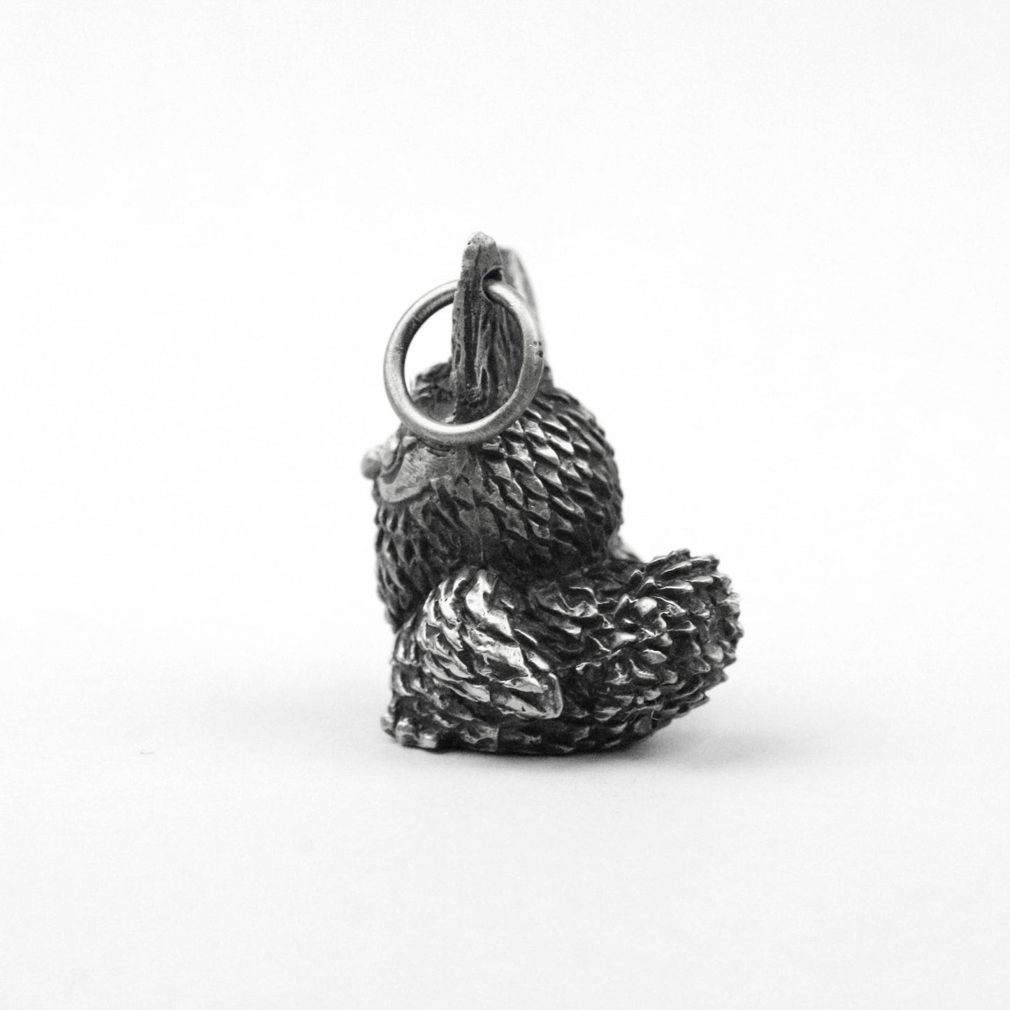 Owl pendant, bird pendant, animal pendant,Realistic modeling cute animal pendant,Vintage Brass pendant handmade jewelry