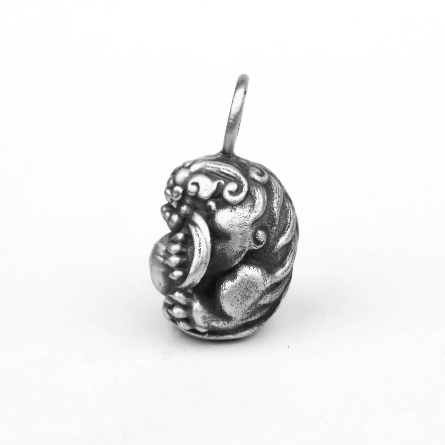 925 silver Pixiu Pendant Dragon Ball Jewelry Lucky Pendant Cute Pet Pendant Brass Craftsman Making Jewelry
