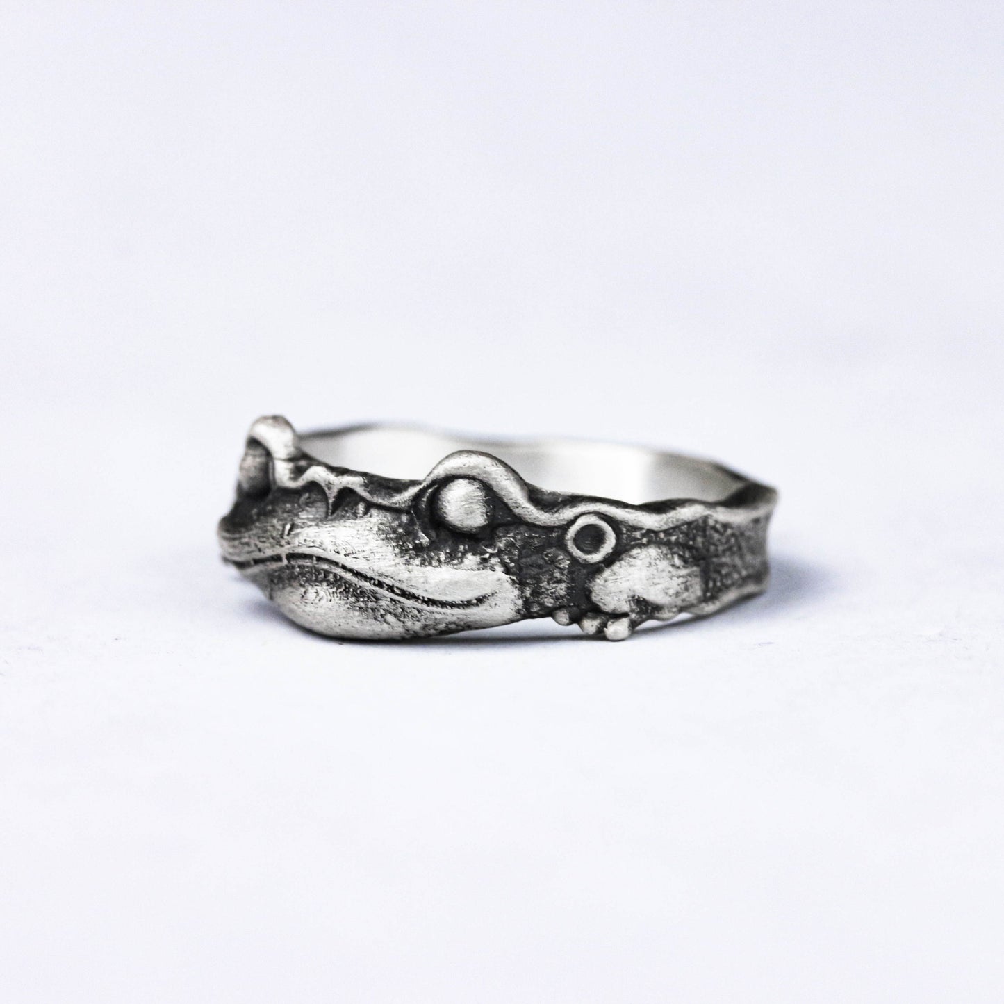 925 silver Frog prince copper ring jewelry, brass ring frog couple personality froschkönig frosch jewelry handmade custom jewelry