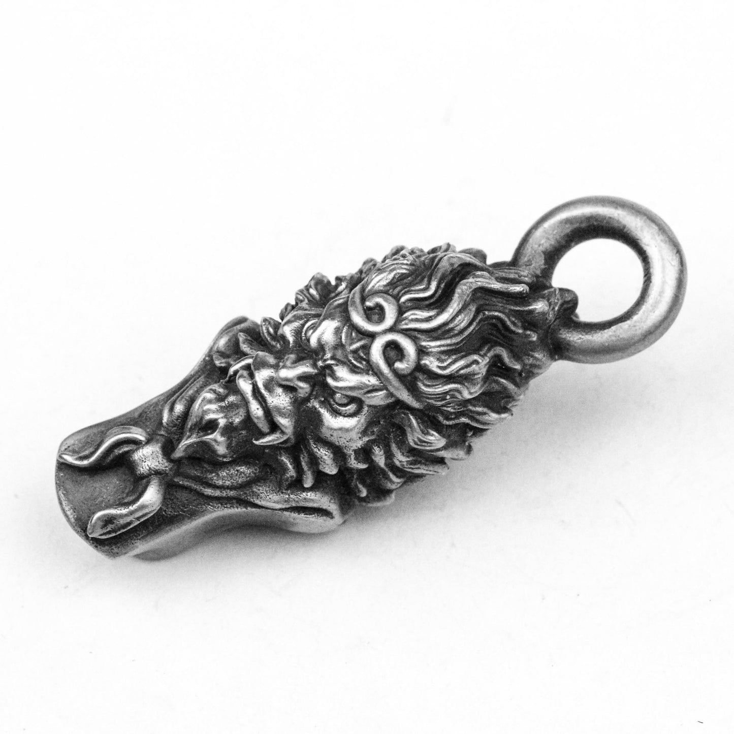 925 silver Monkey King Pendant Angry Monkey Pendant God of War Pendant Journey to the West Necklace Brass Craftsman Making Jewelry