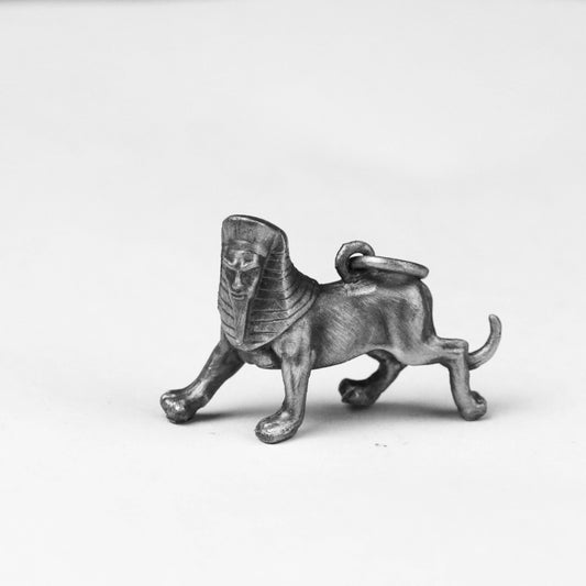 925 silver sphinx necklace, sphinx charm, Egyptian sphinx jewelry