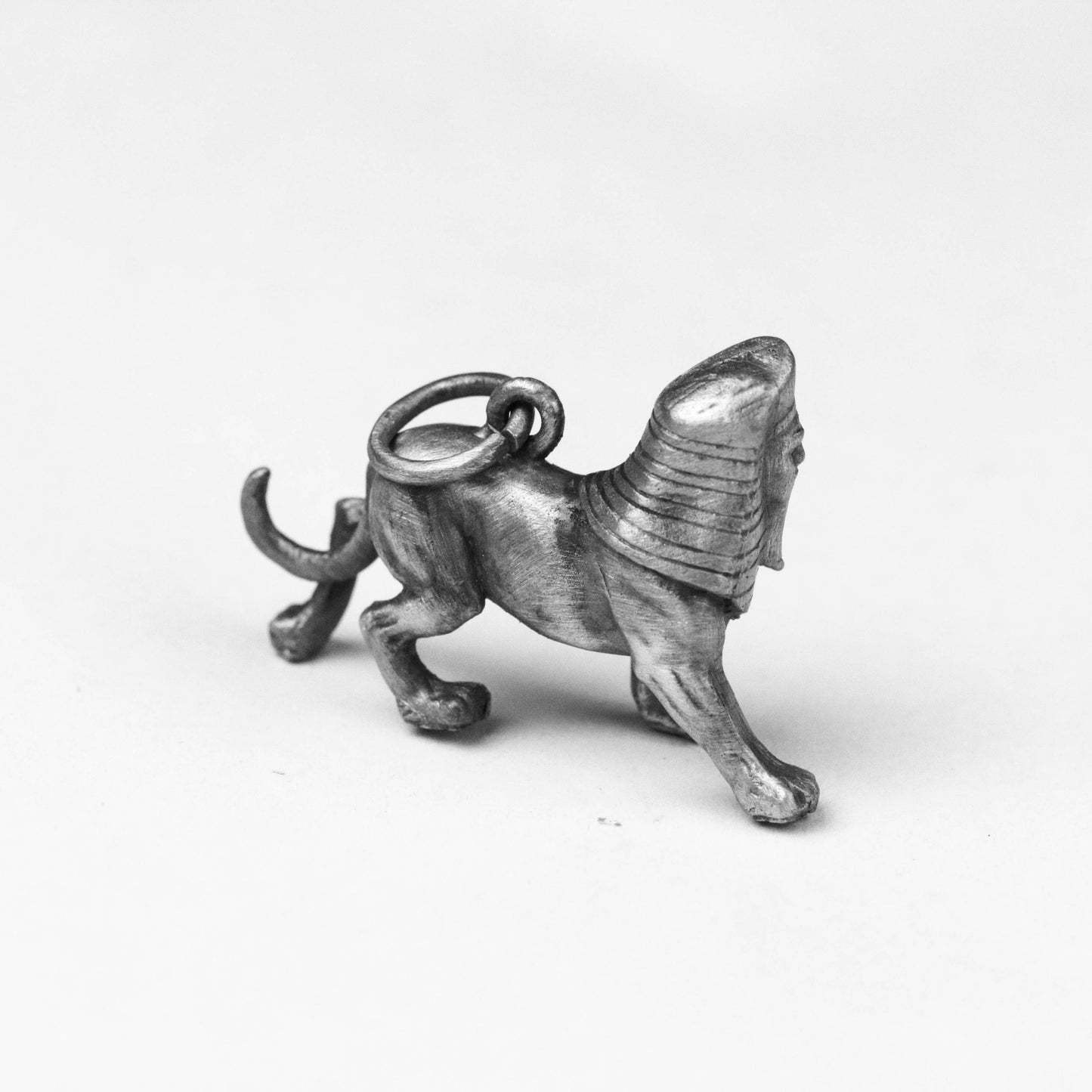 925 silver sphinx necklace, sphinx charm, Egyptian sphinx jewelry