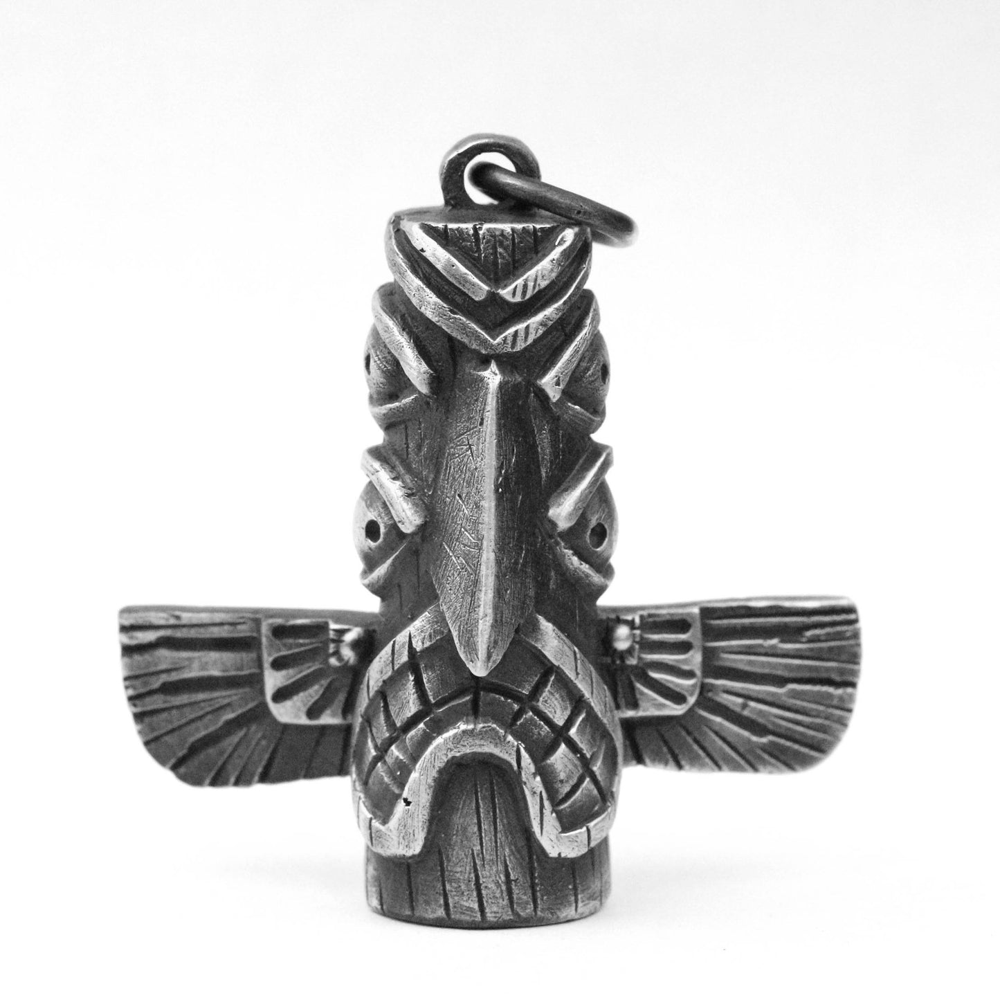 925 silver Maya Indian Smiley Totem Rain God Pendant,Vintage Brass key chain pendant handmade jewelry