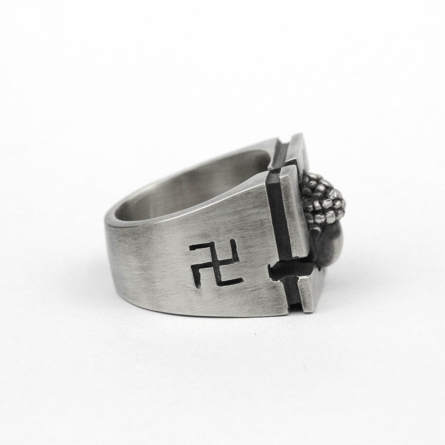 925 silver Tathagata Buddha Ring Vintage Brass ring handmade jewelry