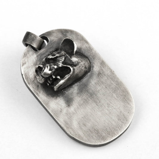 Hyena Army Pendantï¼?Unisex Army Necklace Hyena Personalized Classic Dog Tags Pendant Inspirational Necklace Military Necklace Love Gift