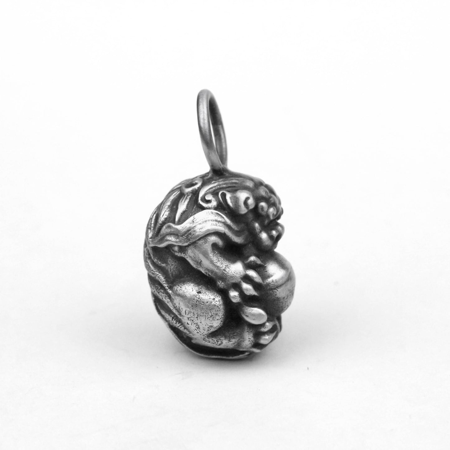 925 silver Pixiu Pendant Dragon Ball Jewelry Lucky Pendant Cute Pet Pendant Brass Craftsman Making Jewelry