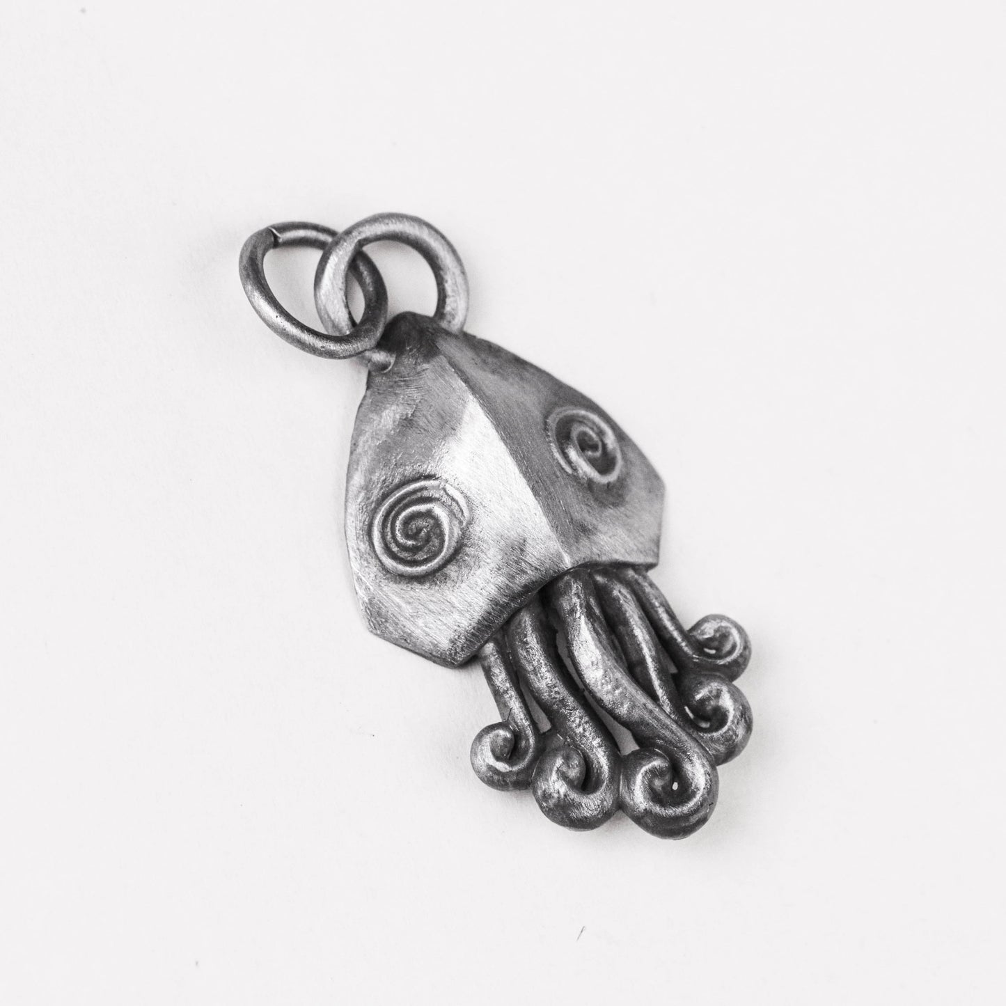 Cthulhu Pendant 925 Silver Octopus Necklace, Brass Craftsman Making Jewelry