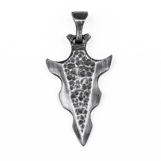 925 silver Spearhead Pendant Brass Arrow Cluster Pendant Men and Women Necklace Craftsman Making Jewelry