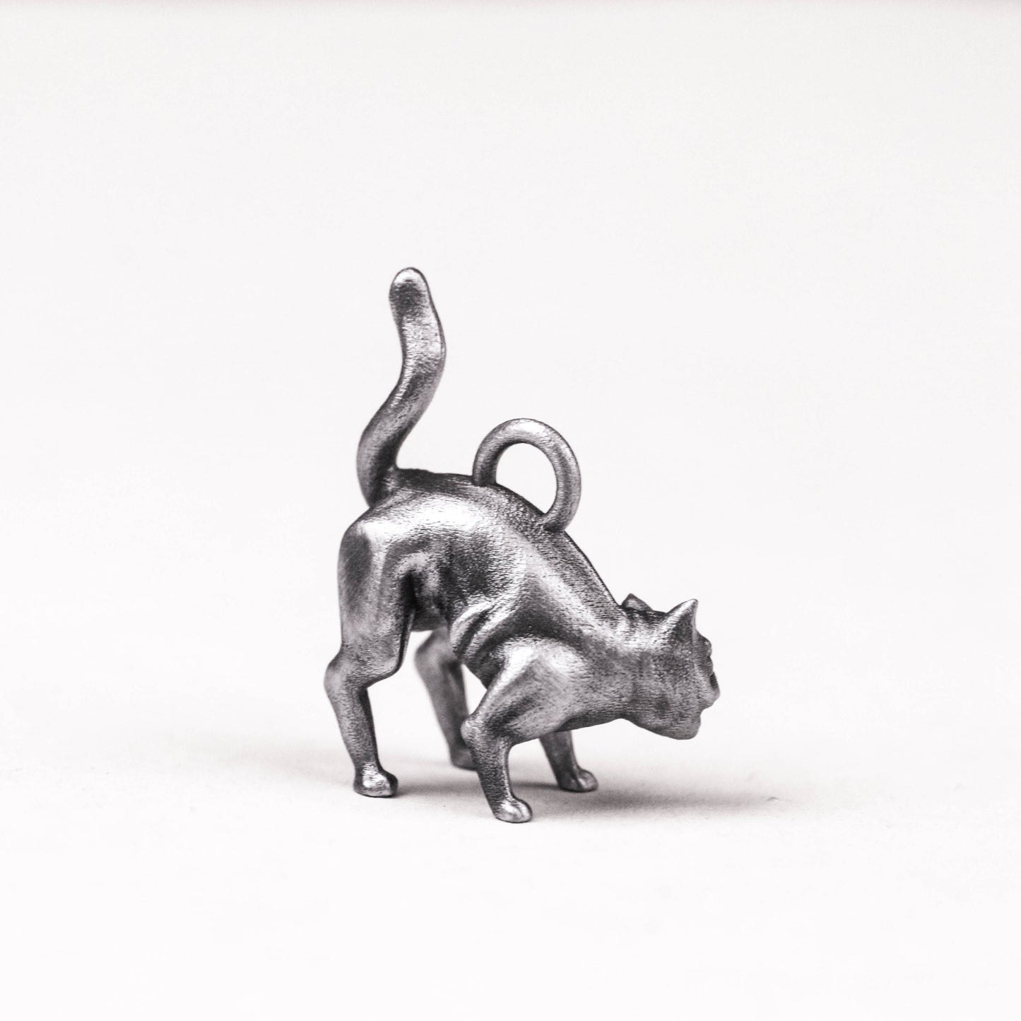925 silver furious cat pendant, fried cat pendant,Vintage Silver Cat Pendant, Grumpy Cat, Cartoon Cat.