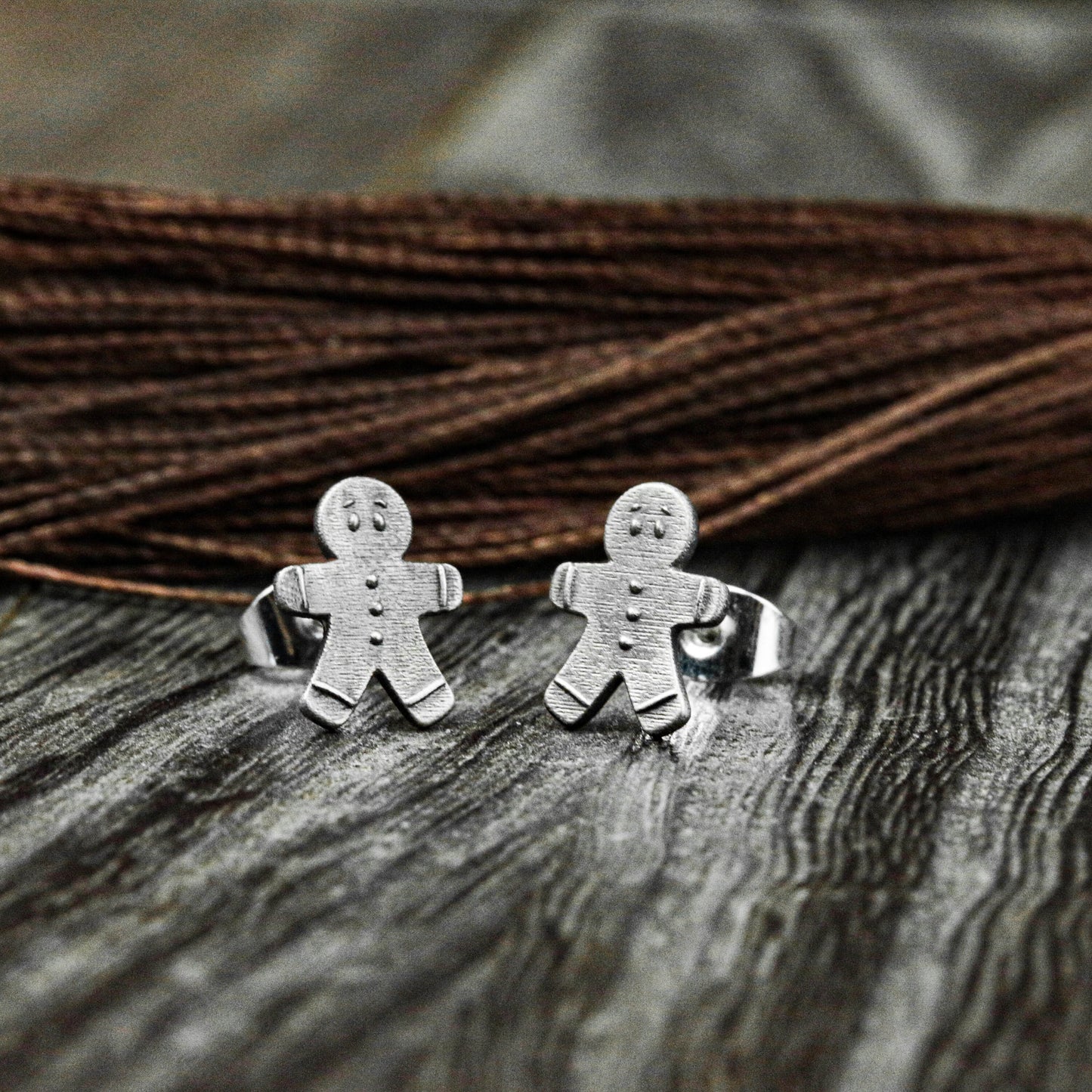 Biscuit Man Earrings, Nostalgic Gifts, Handmade Earrings, Girls Jewelry, Acrylic Earrings, Quirky Earrings.