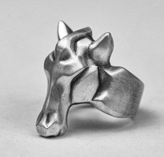 Horse family rings, horse accessories, riding rings, vintage sterling silver horse rings, silver animal rings, wild horse rings.