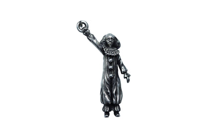 Carnival Master 925 Silver Pendant - Gothic Circus Inspired Handcrafted Necklace