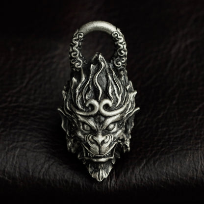 Monkey King 925 Silver Necklace Pendant,Journey to the West,Black Myth：Wu Kong-Craftsmen made