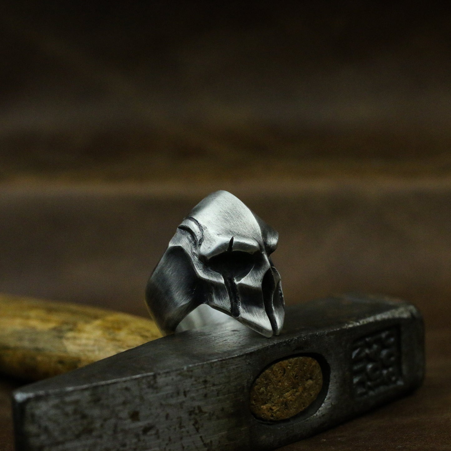 Spartan Warrior 925 Silver Ring, Battlefield Hero Ring, Small Gift Sterling Silver Jewelry-Crafted by craftsmen