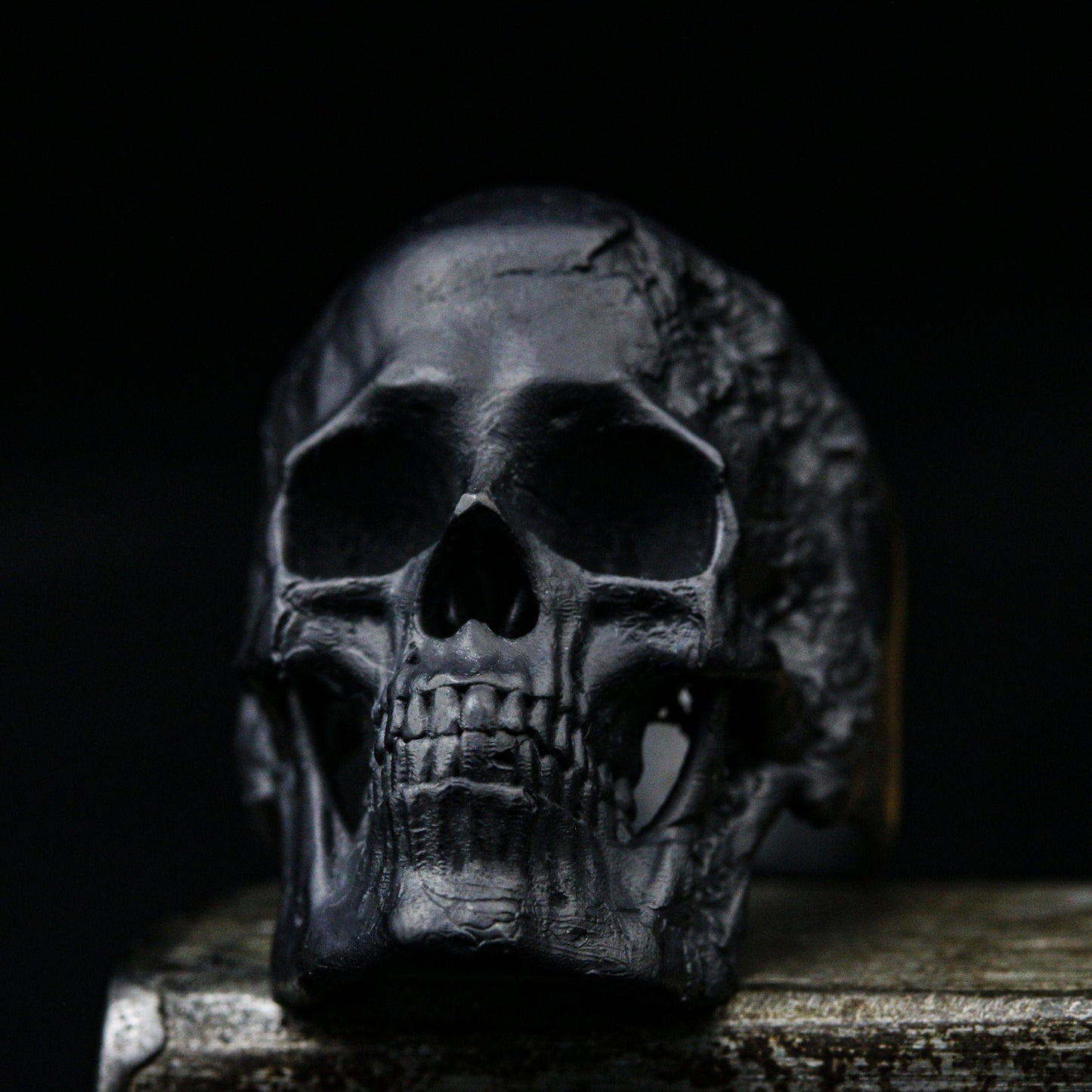 Skull ring, Occult Jewelry, Biker Ring, Skull Rings for men, full jaw silver men skull, biker masonic rock roll handmade jewelry