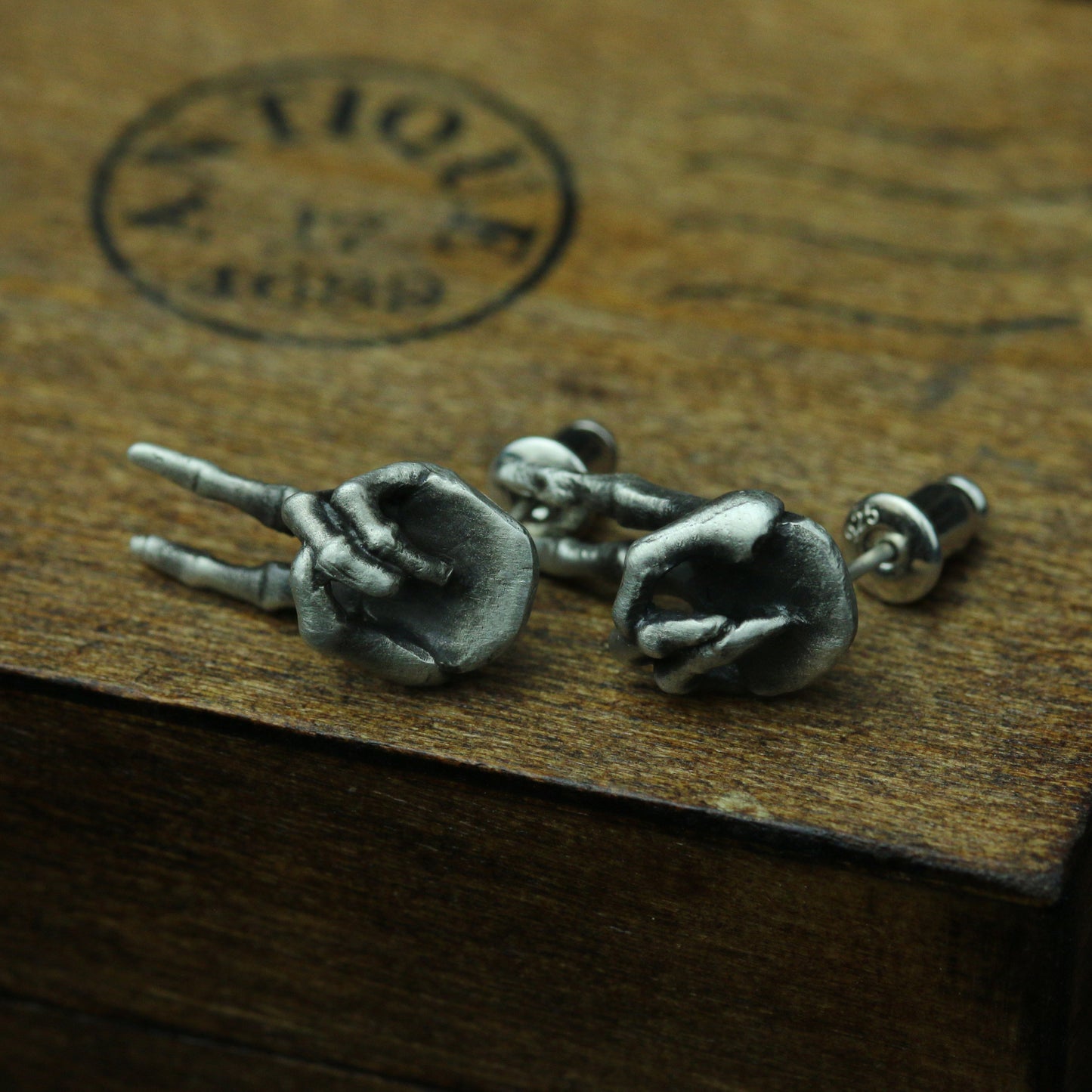 Victory Hand earrings jewelry