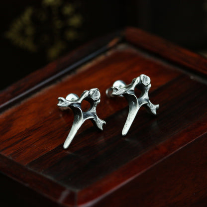 925 Sterling silver Cross Earrings, Jesus religious belief jewelry, personalized sterling silver earring gifts - Craftsman made