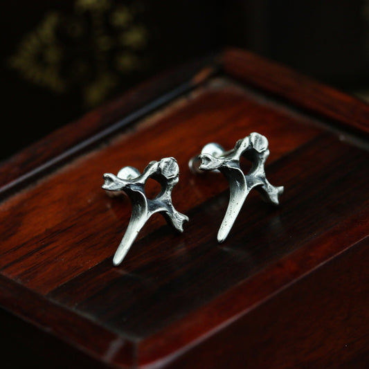 925 Sterling silver Cross Earrings, Jesus religious belief jewelry, personalized sterling silver earring gifts - Craftsman made