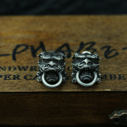 Leo Door Knocker Earrings