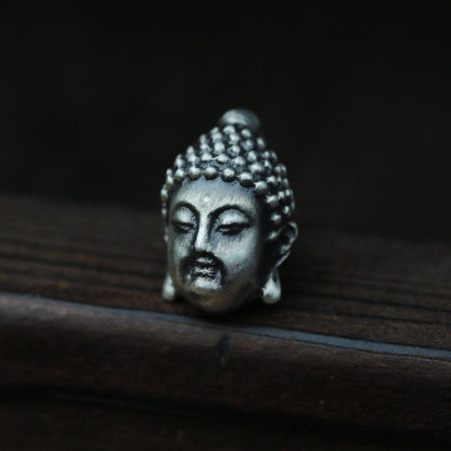 Sterling silver buddha devil earrings,Buddhist earrings, Buddhist jewelry, faith jewelry