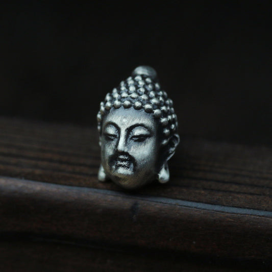Sterling silver buddha devil earrings,Buddhist earrings, Buddhist jewelry, faith jewelry