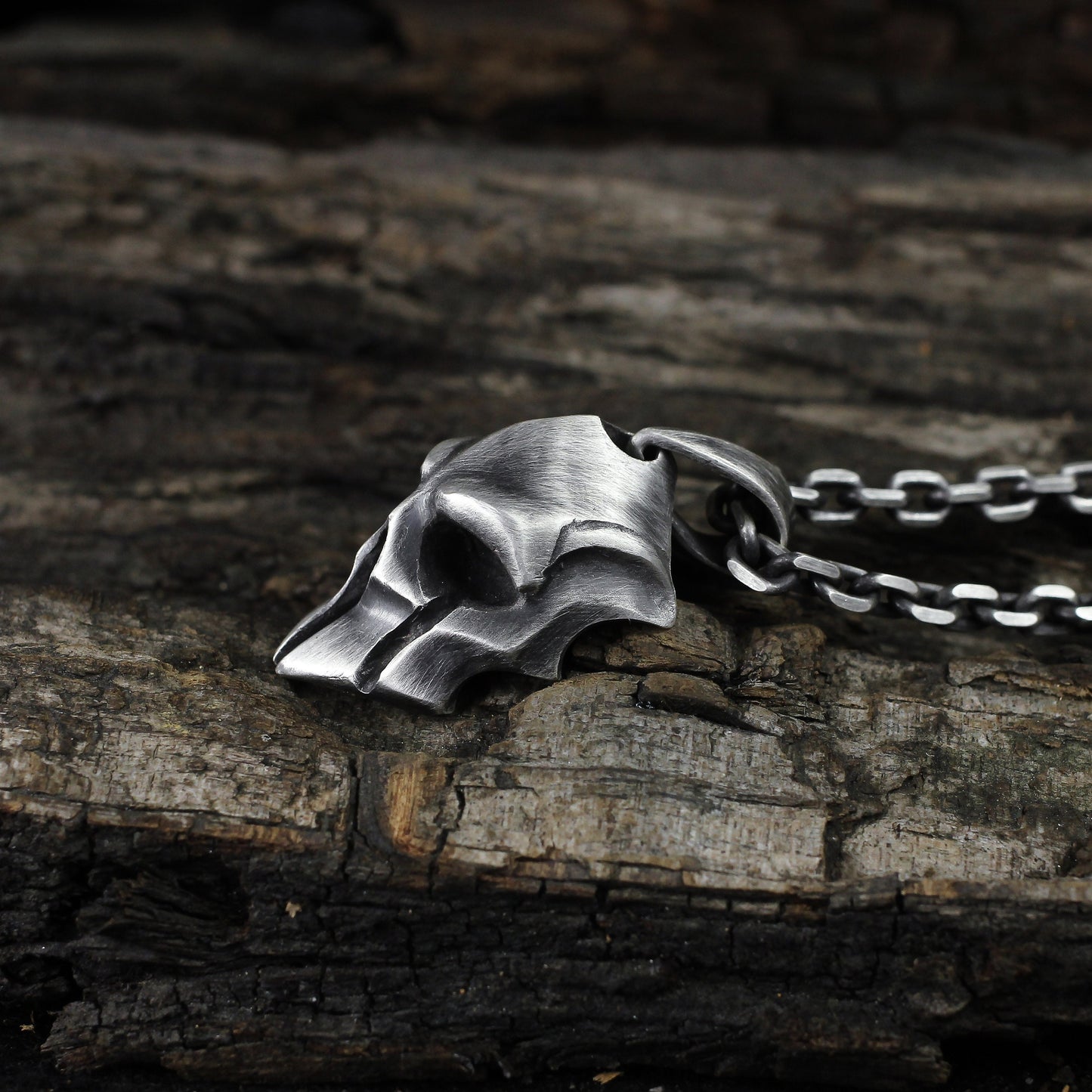 Spartan mask 925 silver pendant, Spartan warrior jewelry, creative skull pendant unique sterling silver gift-craftsman made