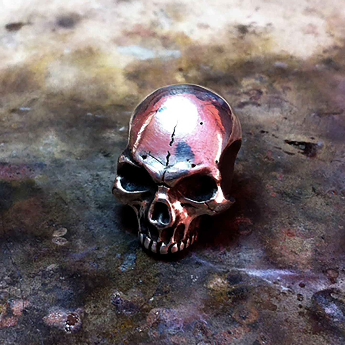 Skull sterling silver belt buckle-skull buckle-skull accessories-personalized belt decorative buckle-gift for him-crafted by craftsmen