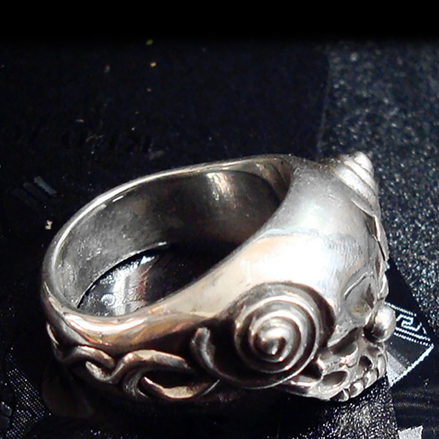 Clown skull ring 925 sterling silver, clown ring, skull ring, Halloween ring, gift for him, gift for boyfriend-handmade