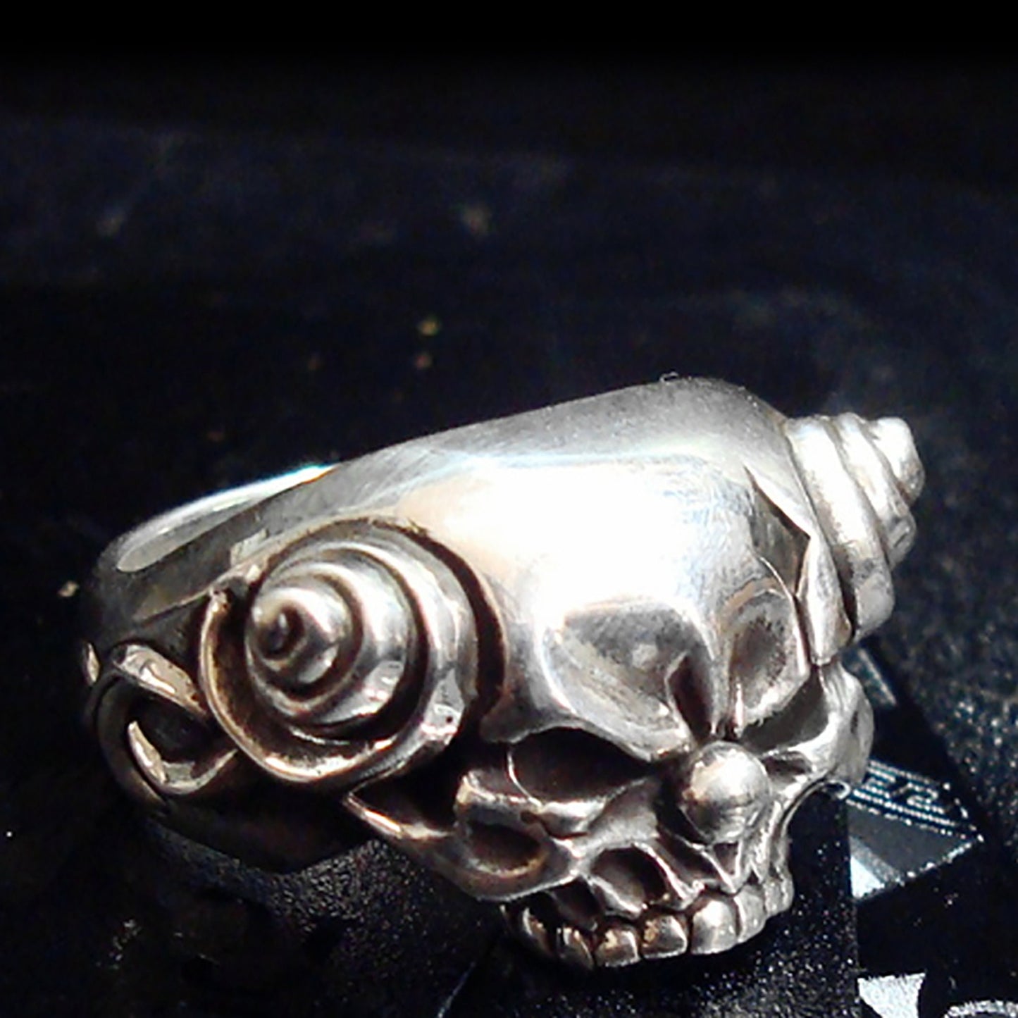 Clown skull ring 925 sterling silver, clown ring, skull ring, Halloween ring, gift for him, gift for boyfriend-handmade