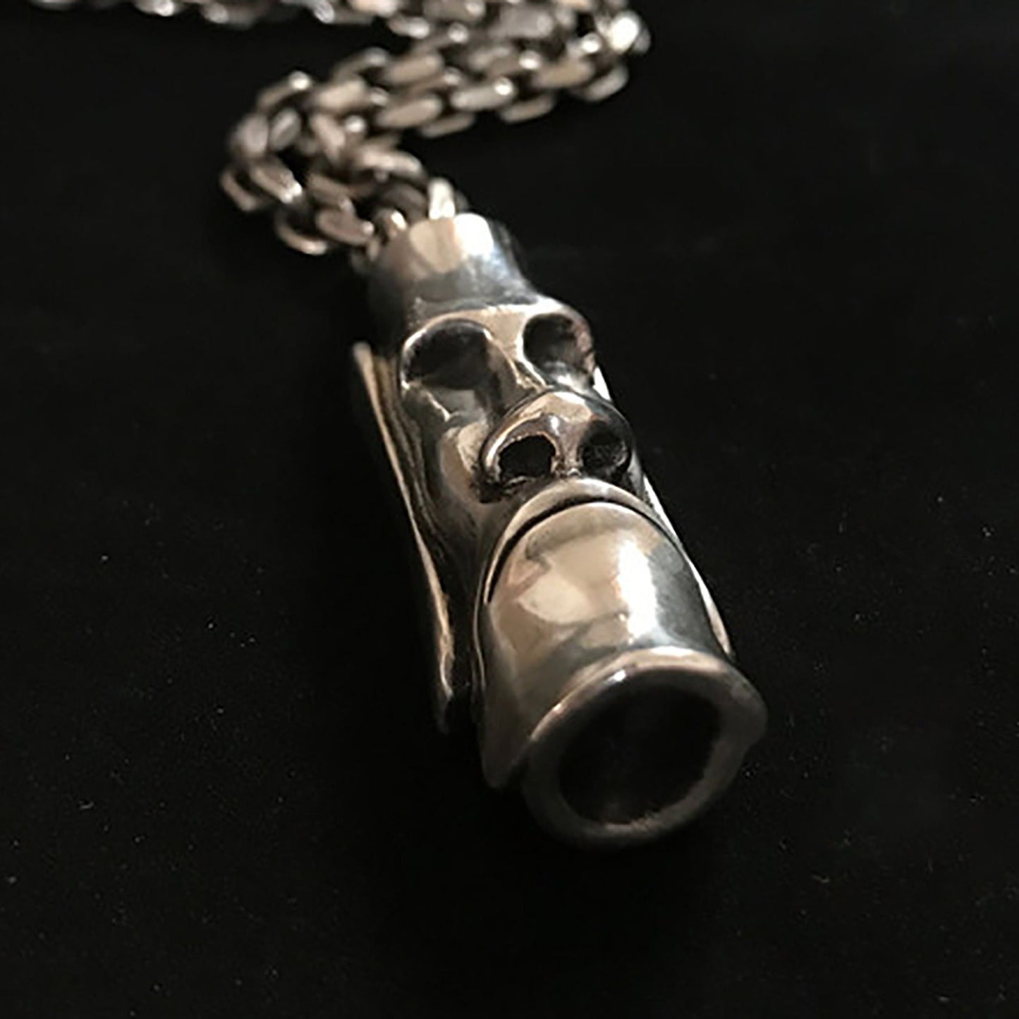 Moai Guardian pendant, 925 sterling silver handmade pendant, Easter Island stone pendant