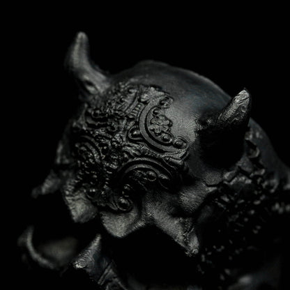 Mechanical Skull Ring, Jawless Skull Silver Ring, Delicate Engraved Sterling Silver Ring, Men's Skull Skull Ring Knight Skull Jewelry.