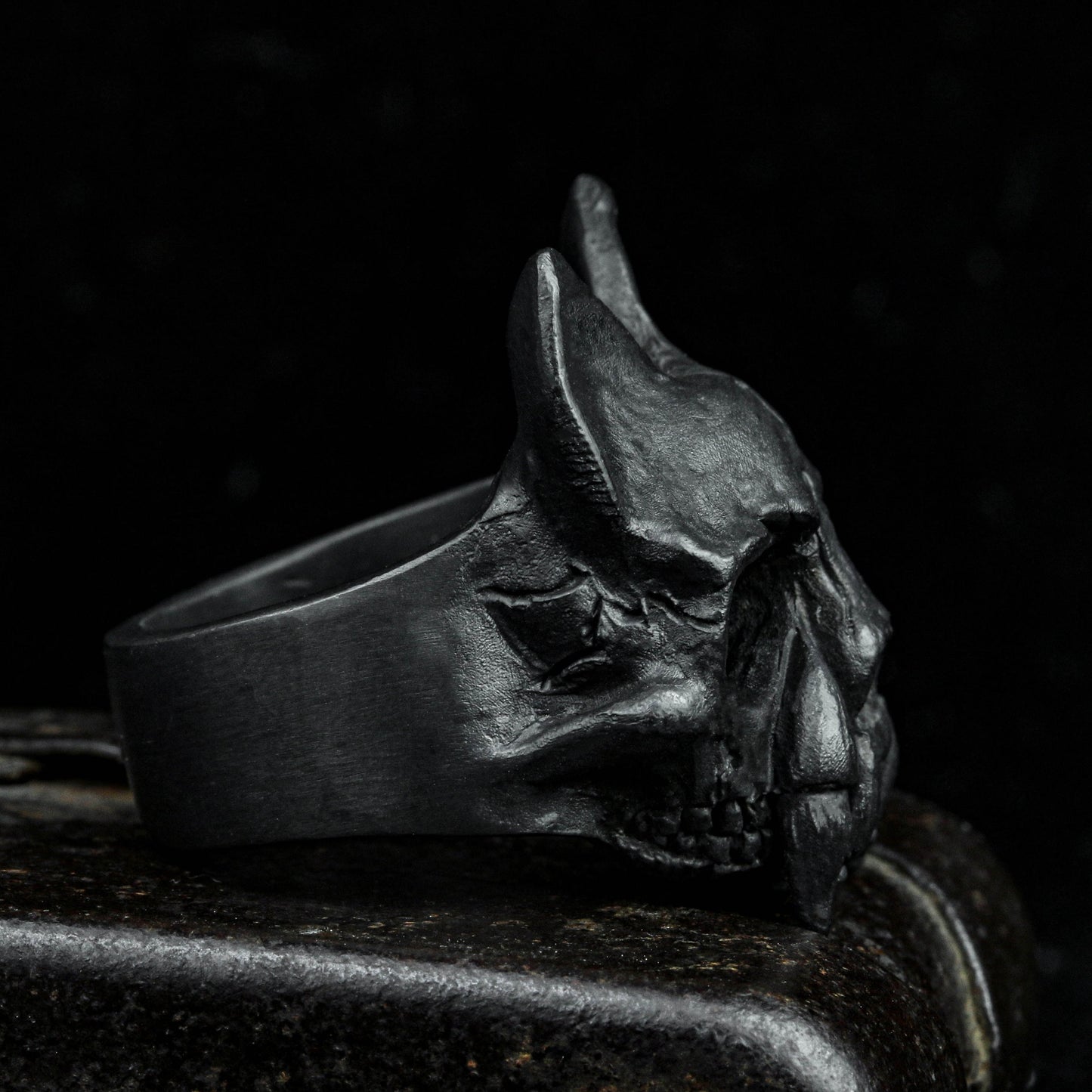 Skull Ring-Animal Skull Ring, Cat skull, Punk Rock, Satanic Jewelry, Rebellious Equipment, Gothic Ring, Cult Goods, Handmade Jewelry